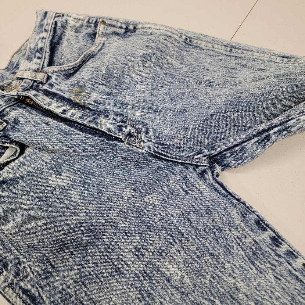 Fly Girl Vintage Stonewash Jeans Authentic 80s Denim - Picture 6 of 13